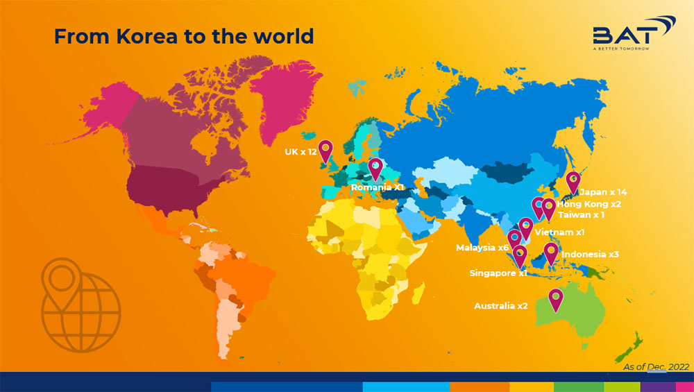From Korea to the world